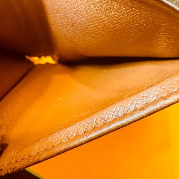 Louis Vuitton Brown and Gold Monogram Card Holder pocket organizer - Picture 9 of 12